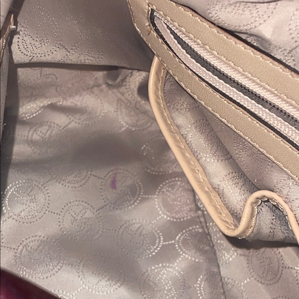 “Michael Kors” ✨ Women’s Hand Bag Purple/Burgundy Patent Leather Grayson Satchel - Picture 16 of 16